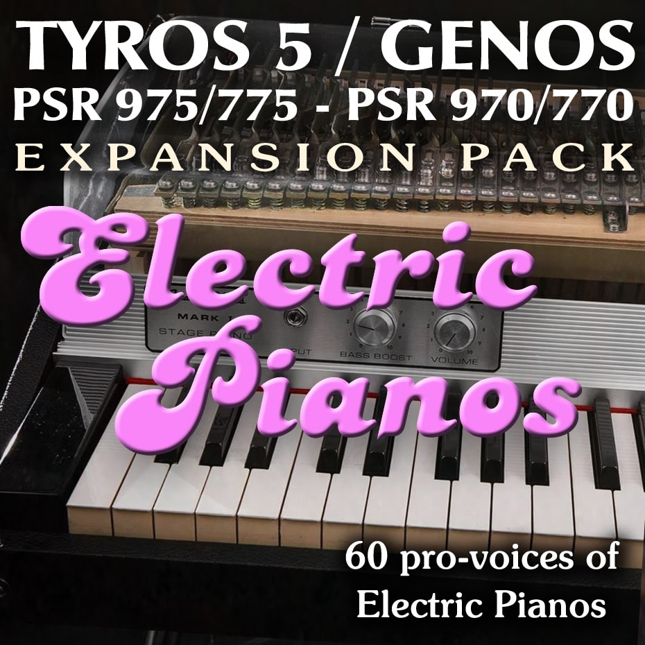 Expansion pack for Yamaha Arrangers with sounds from Elelctric Pianos