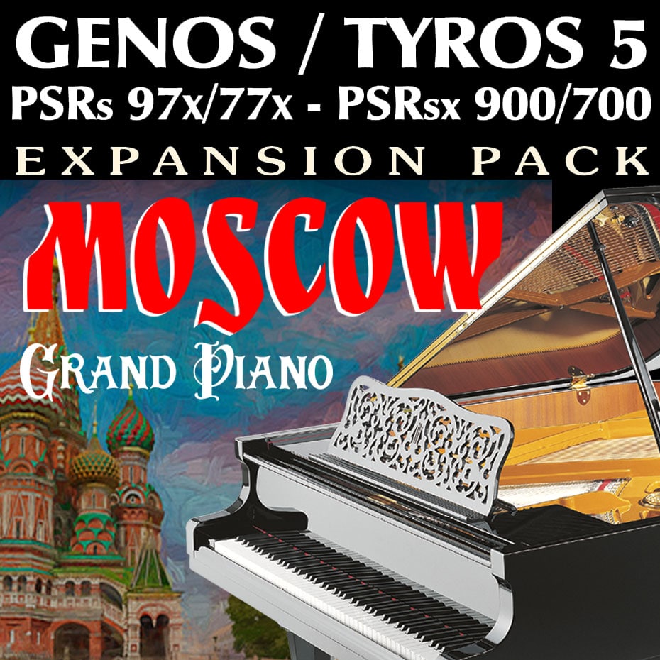 Moscow Grand Piano Expansion Pack for Yamaha Arranger